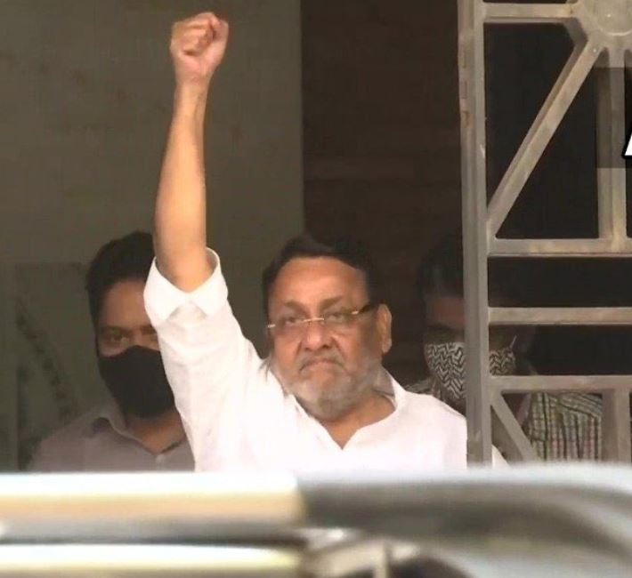 Nawab Malik Arrest Political Controversy Erupts Over NCP Minister Malik Arrest