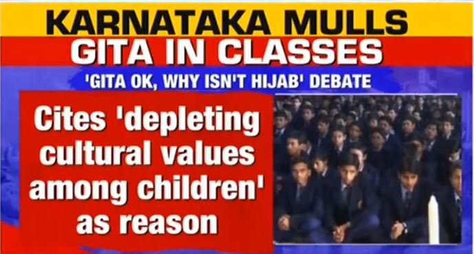 Karnataka Plans To Teach Bhagavad Gita In Schools, State Education Minister Backs Move