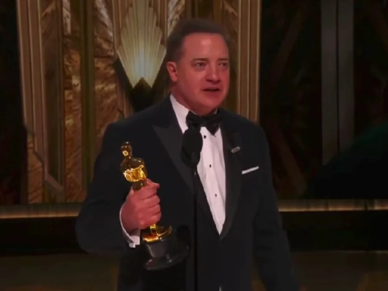 Brendan Fraser wins Best Actor Oscar for 'The Whale'