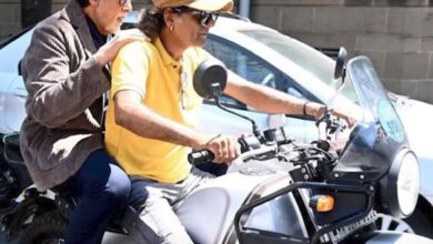 Anushka Sharma and Amitabh Bachchan Fined for Riding Bikes Without Helmets