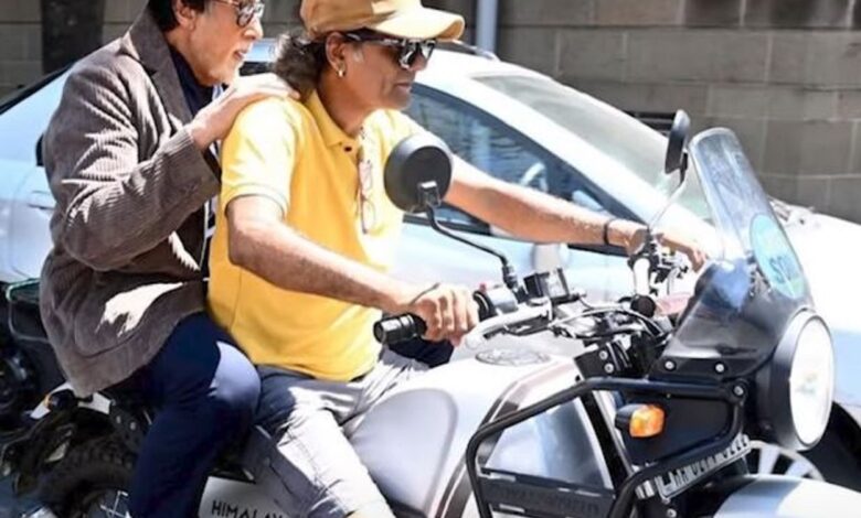 Anushka Sharma and Amitabh Bachchan Fined for Riding Bikes Without Helmets