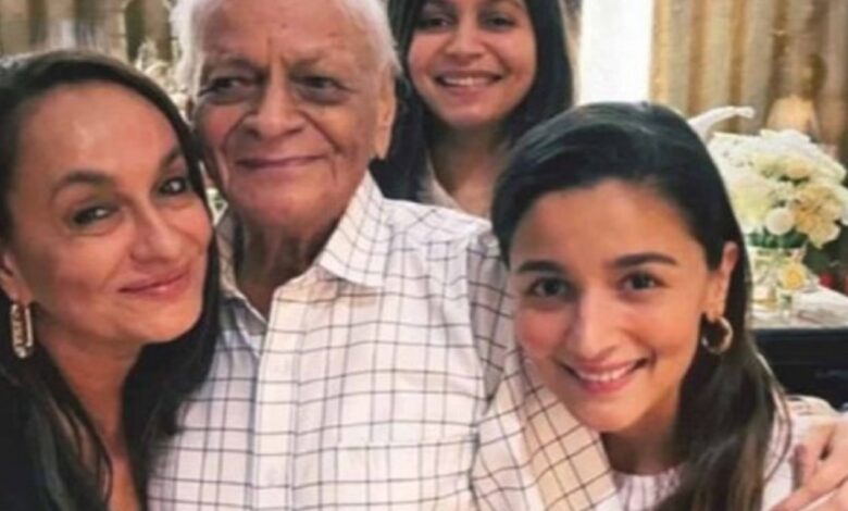 Alia Bhatt’s Grandfather Narendranath Razdan Passes Away at 95