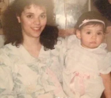 Bonnie Balderas Cox old picture with her mother