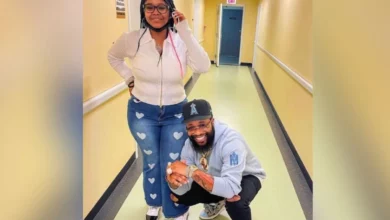 Chico Bean and his daughter