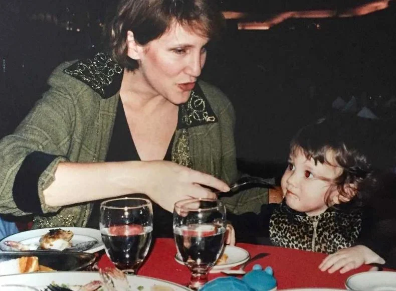 Childhood photo of Vienna Ayla