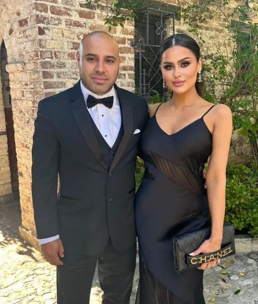 Christen Dominique and her husband César Irias