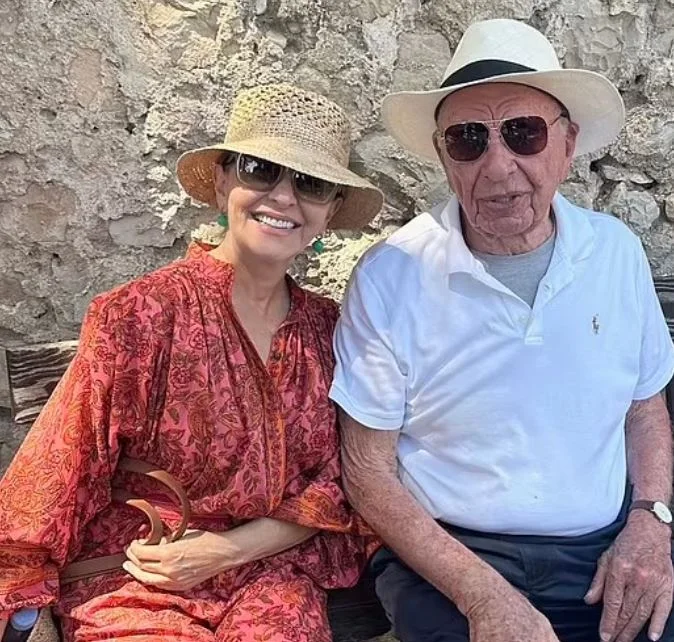 Elena Zhukova with her husband