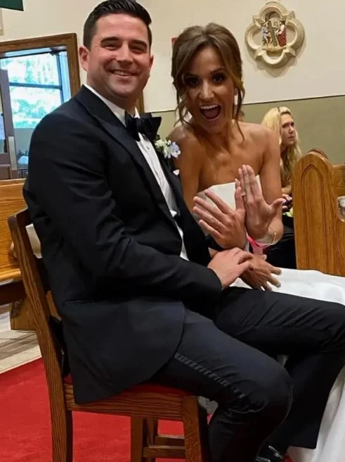 Kevin Goldschmidt with his wife