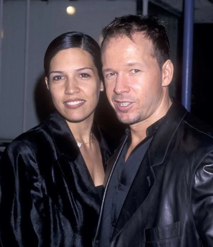Kimberly Fey and Donnie Wahlberg