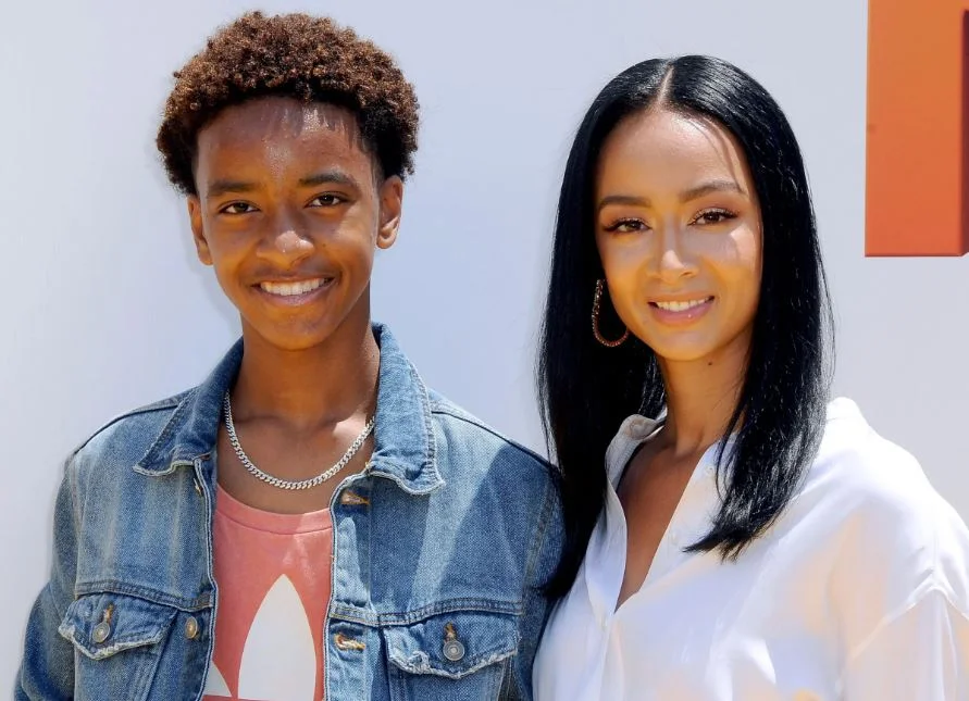 Kniko Howard and his mother Draya Michele