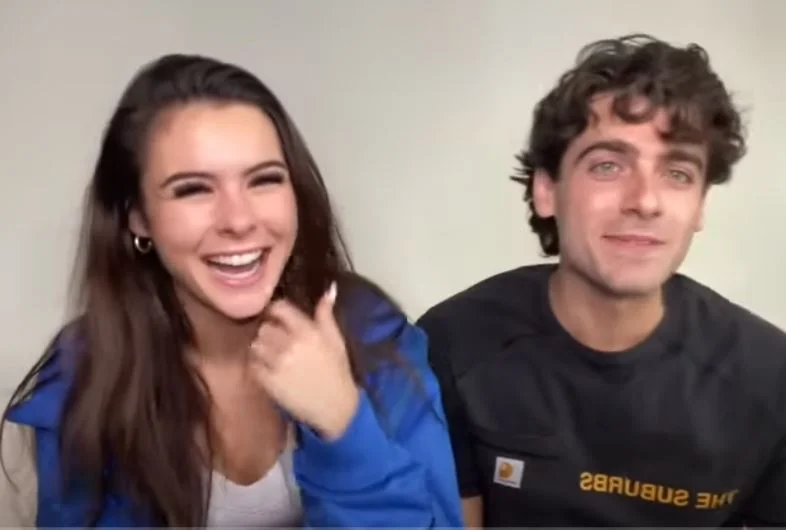 Lauren Gibson with her boyfriend
