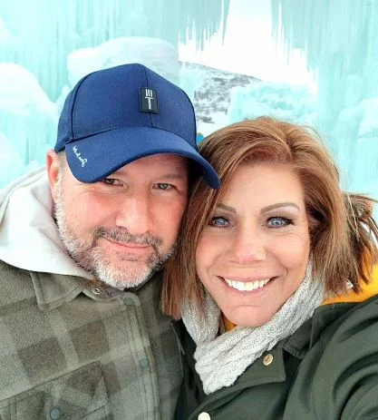 Meri Brown with her new partner