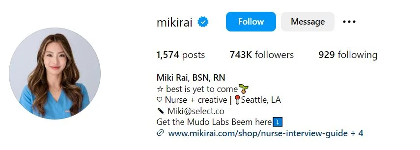 Miki Rai's IG