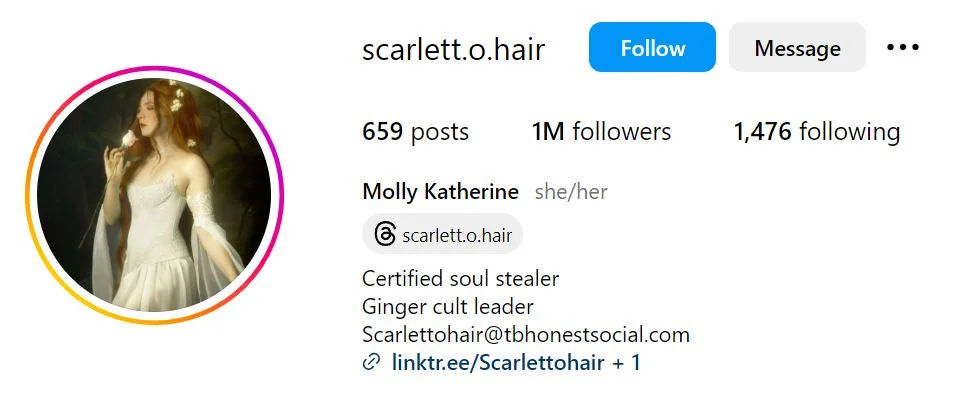 Molly Katherine's Instagram