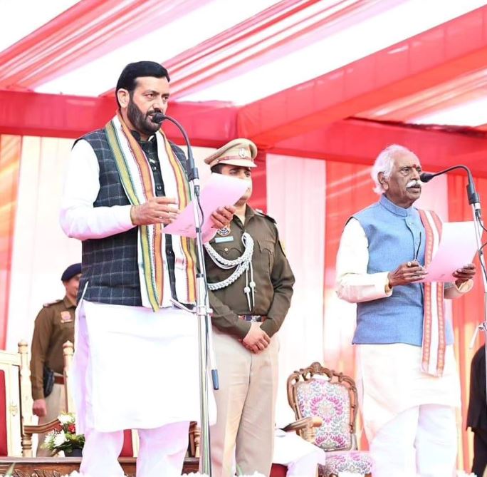 Nayab Singh Saini become the CM of Haryana