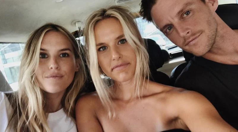 Paige O’Brien with her friends