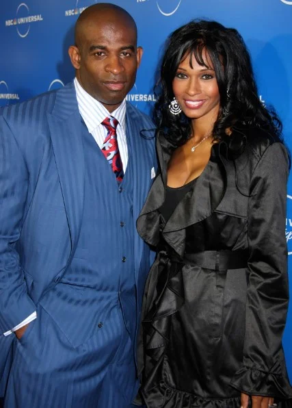 Pilar Sanders with her ex-husband