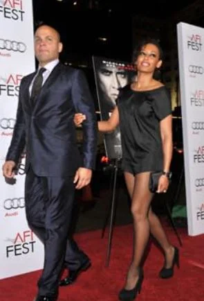 Stephen Belafonte with ex-wife