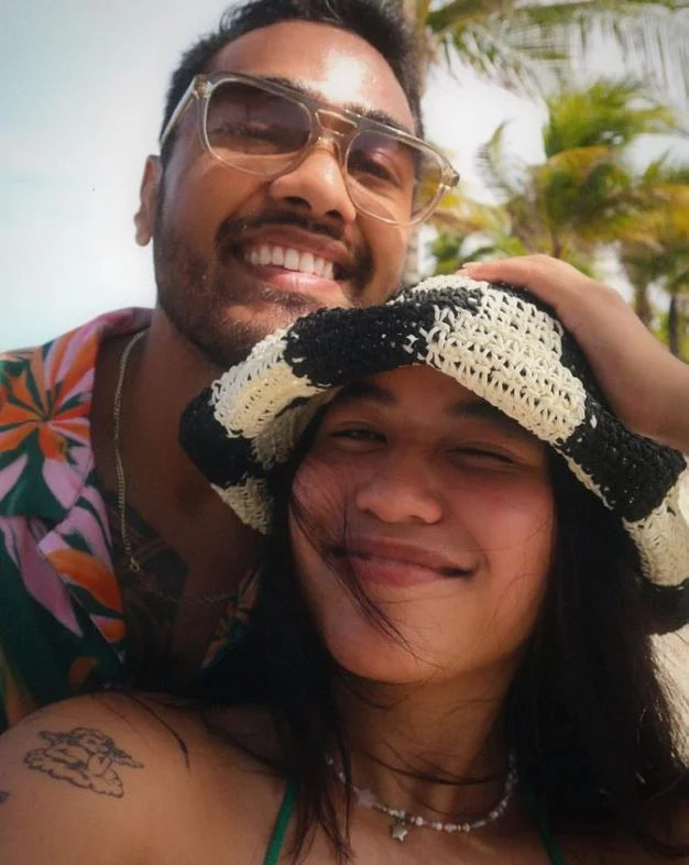 Aileen Christine and his boyfriend Deven Chris