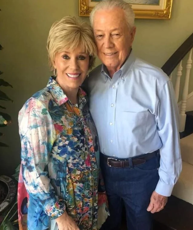 Carolyn Savelle with her husband