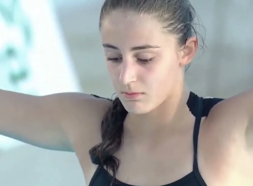 Cecilia Bragantini is a diver