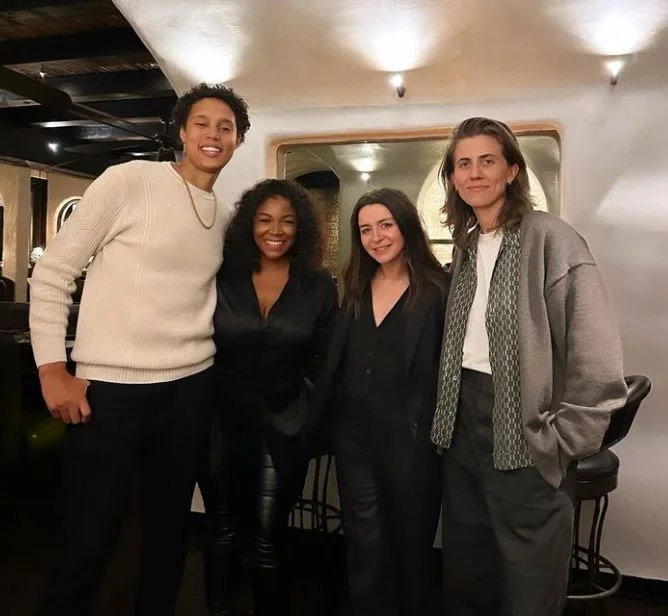 Cherelle Griner with her friends
