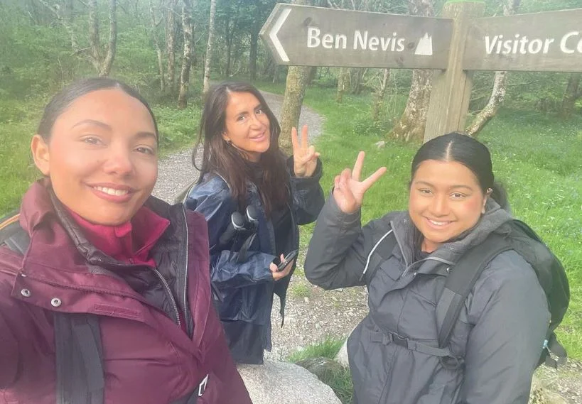 Chian Reynolds with friends