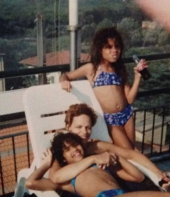 Childhood photo of Kirsten Corley