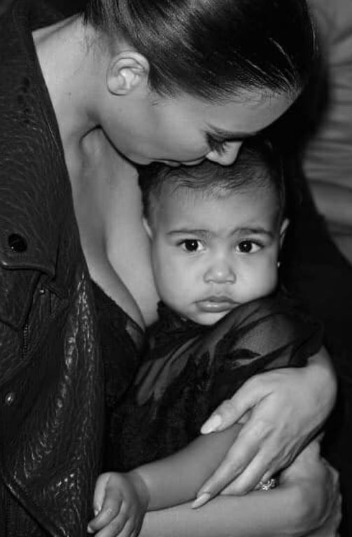 Childhood photo of North West