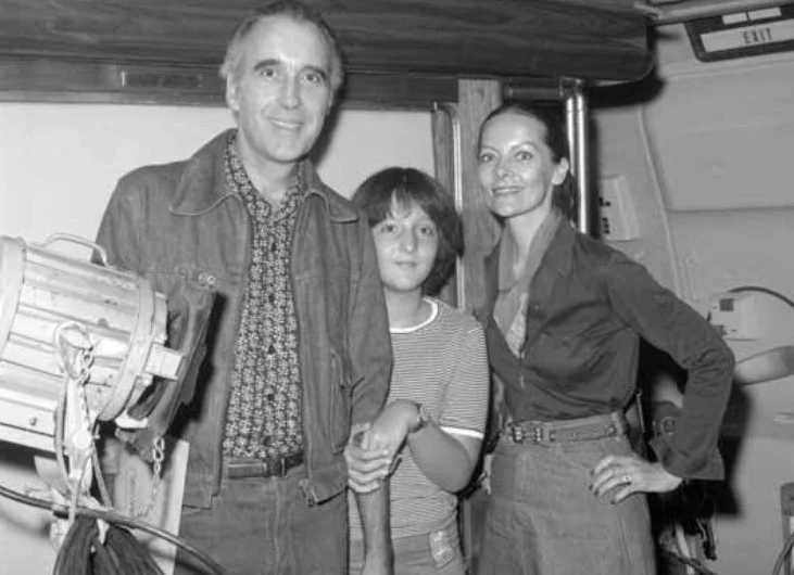 Christina Erika Lee with her parents