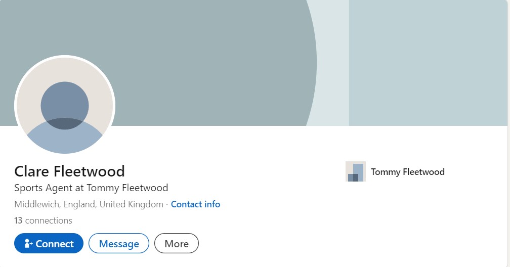 Clare Fleetwood's LinkedIn profile