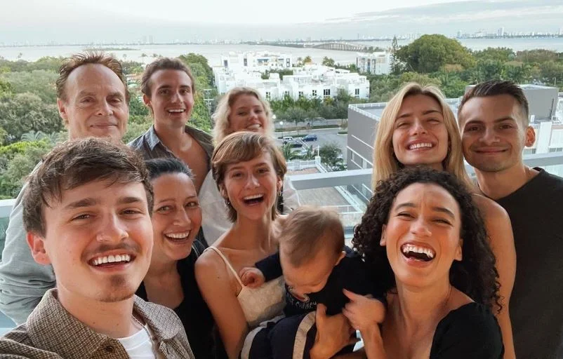 Crawford Collins and his family