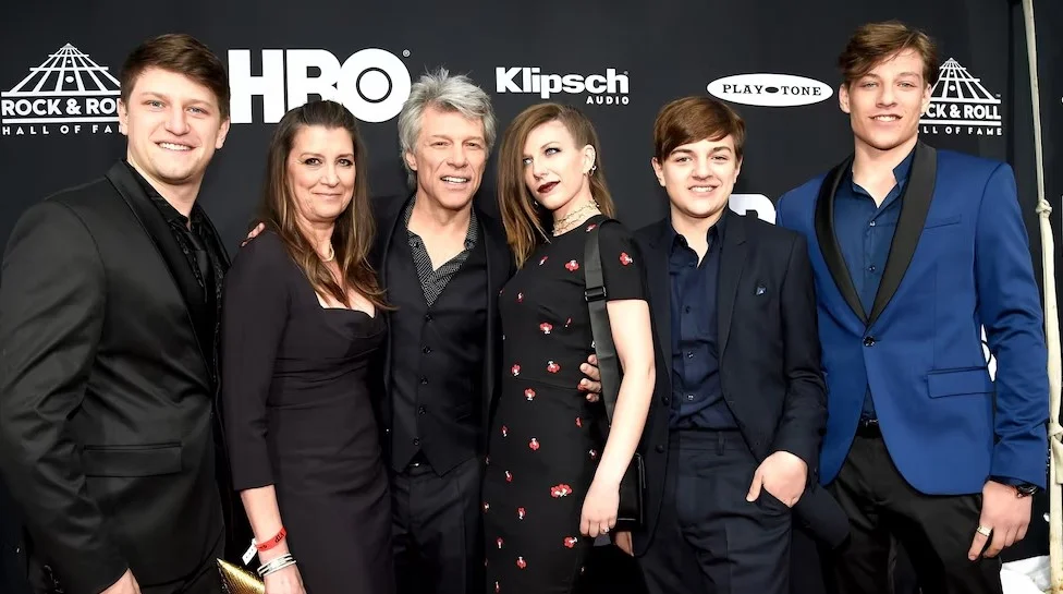 Dorothea Hurley with her husband and kids