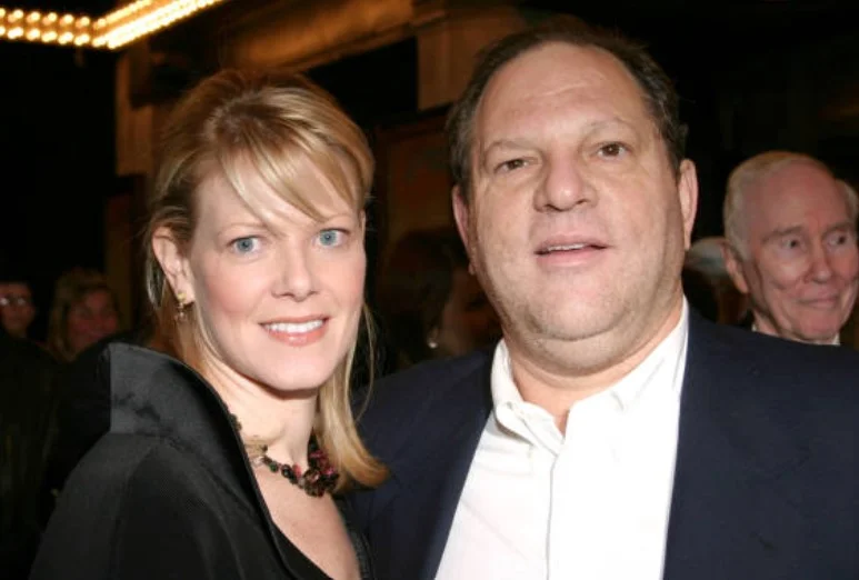 Eve Chilton Weinstein with her ex-husband Harvey