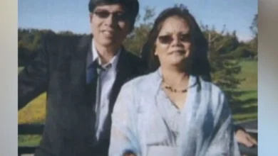 Hann Pan old picture with his wife