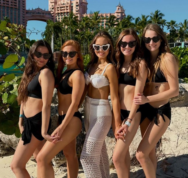 Julia Poe Petersen and her friends
