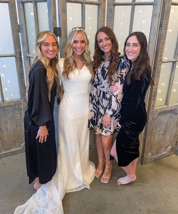 Kayla Varner with her friends