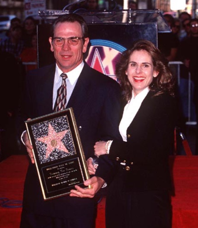 Kimberlea Cloughley and Tommy Lee Jones