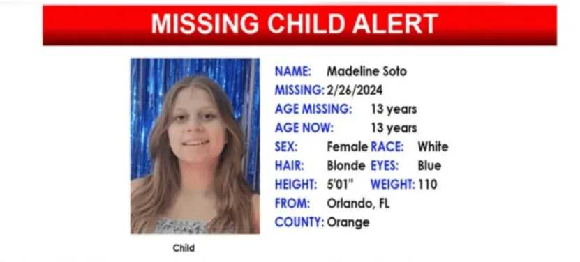 Madeline Soto missing