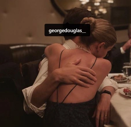 Maggie Rawlins with her husband