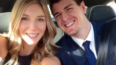 Mark Scheifele with his ex-girlfriend