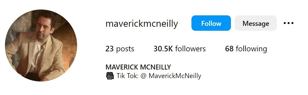Maverick McNeilly's Instagram