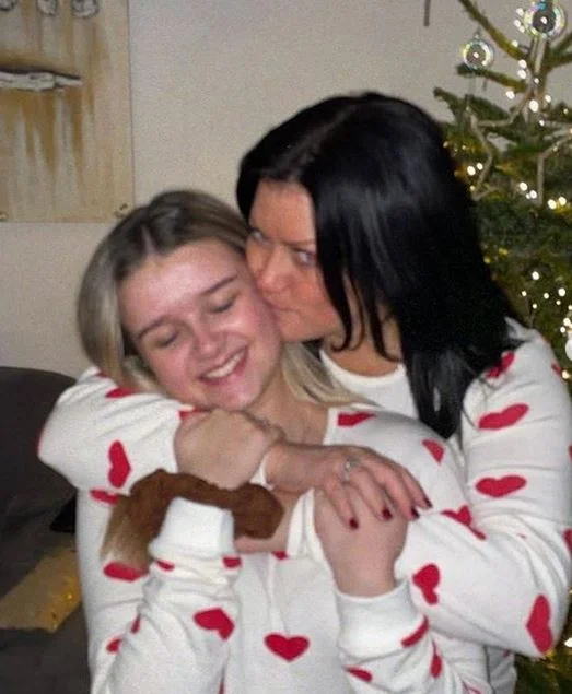 Millie McCarthy with her mother