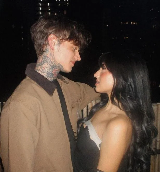 Miranda Rae with her boyfriend Aron