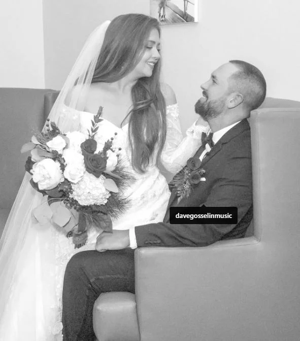 Olivia King with her husband David Gosselin