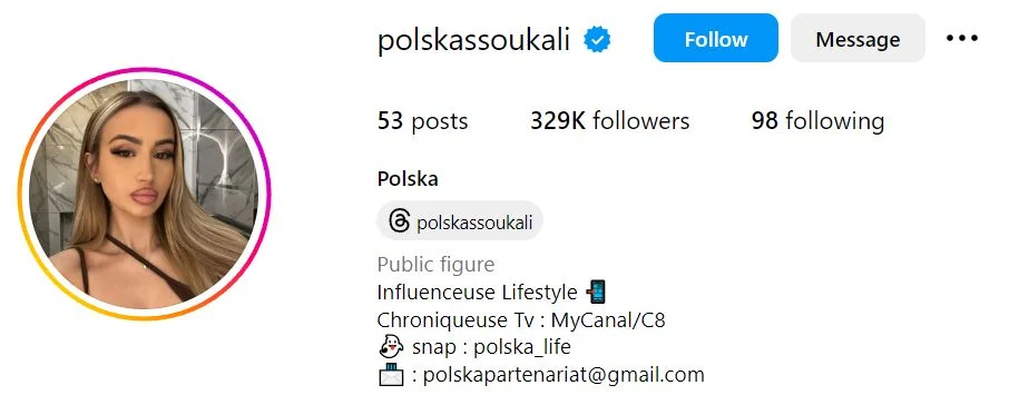 Polskababinks' Instagram