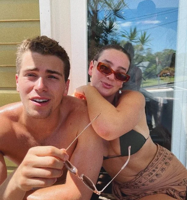 Ricky Rosen and his friend