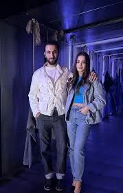 Selen Ozbayrak with her boyfriend