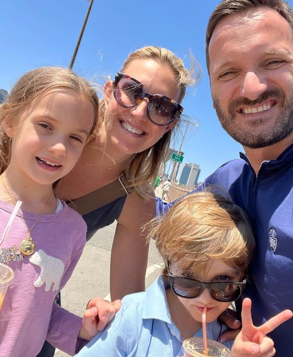 Sinisa Babcic with his family