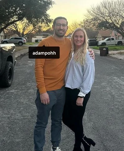 Steffy Evans with her boyfriend